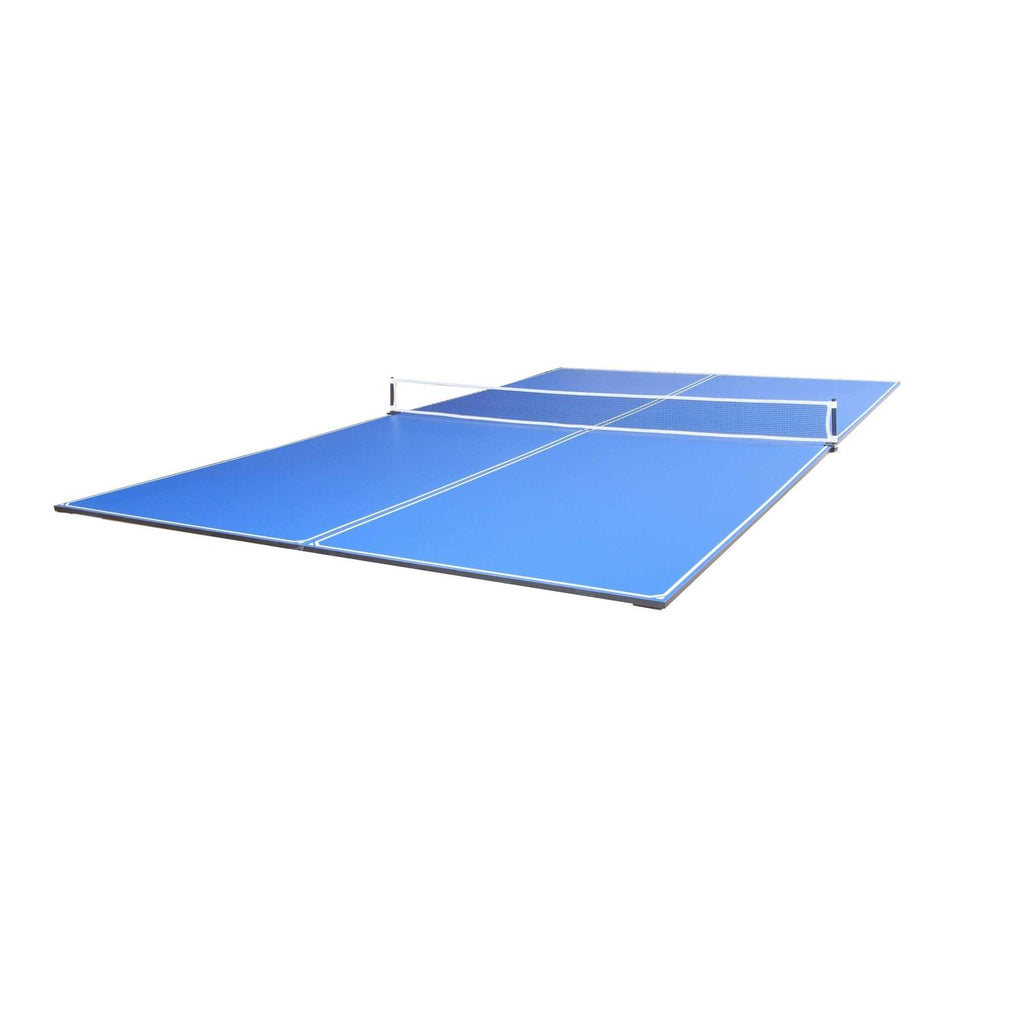 4-Piece Table Tennis Table Conversion Top with Ping Pong Net Set G4949