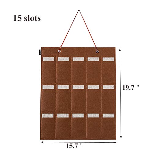 16 Slots Grey Wall Mounted Sunglasses Organizer P7982