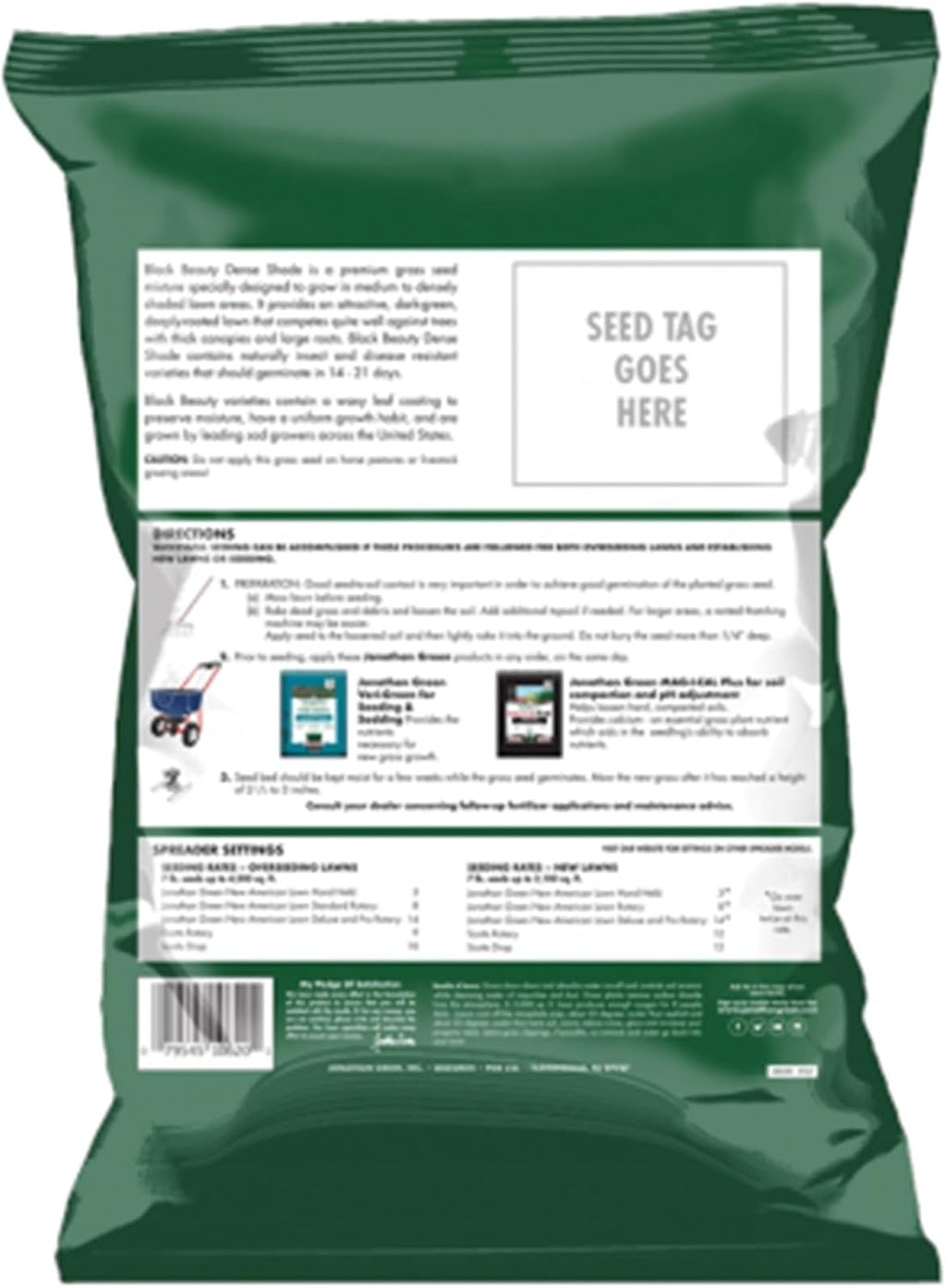 7 lb Dense Shade Grass Seed Mixture T3296