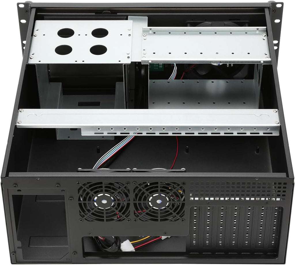 4U Rackmount Server Chassis ATX Micro ATX Mini-ITX with 2x5.25 8x3.5 2x2.5 Bays USB3.0 X5349