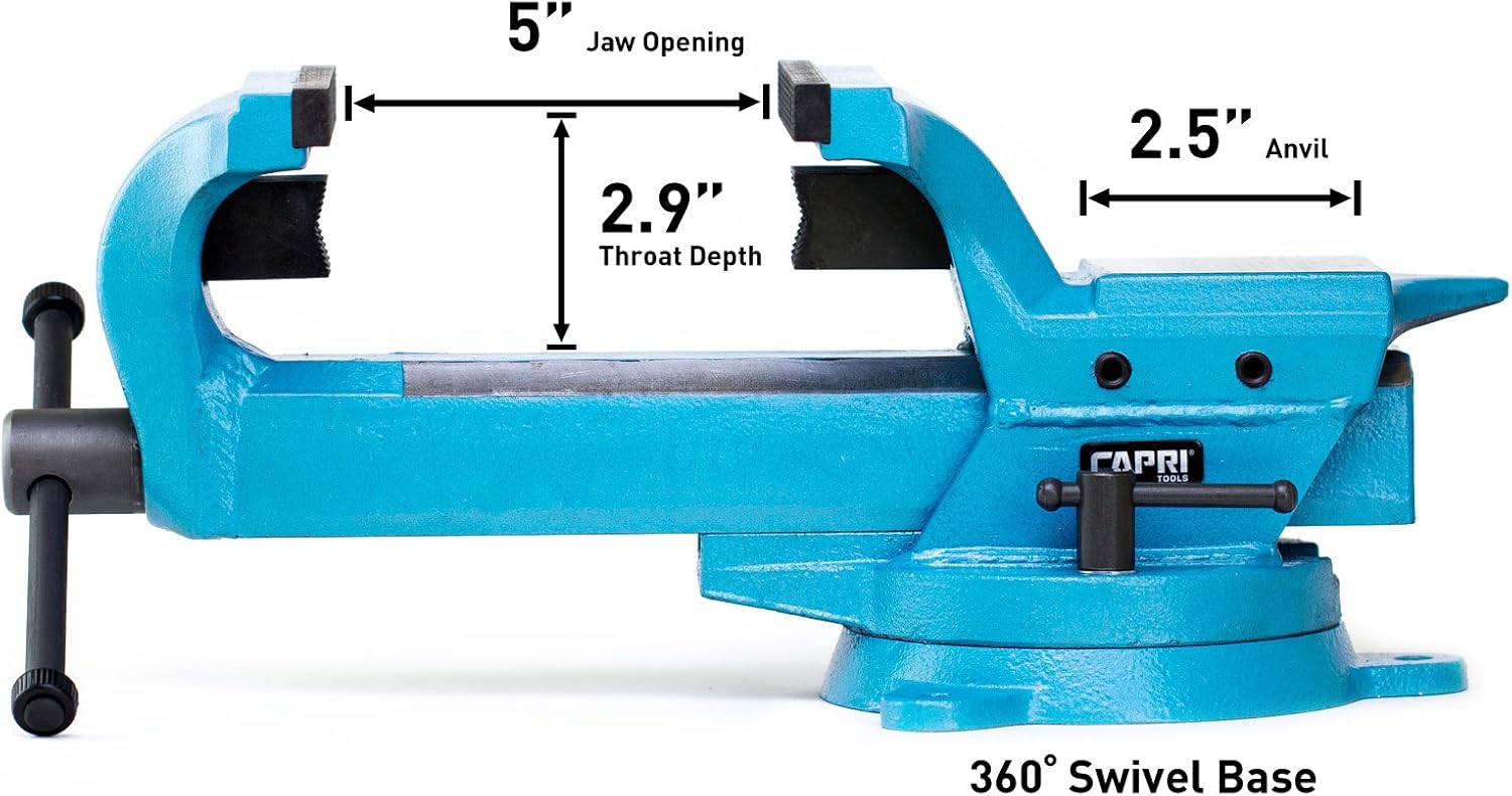 Forged Steel Bench Vise, 4 Y928506