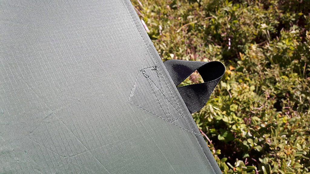 Grey 8' x 10' Ultralight Silnylon Tarp V75258