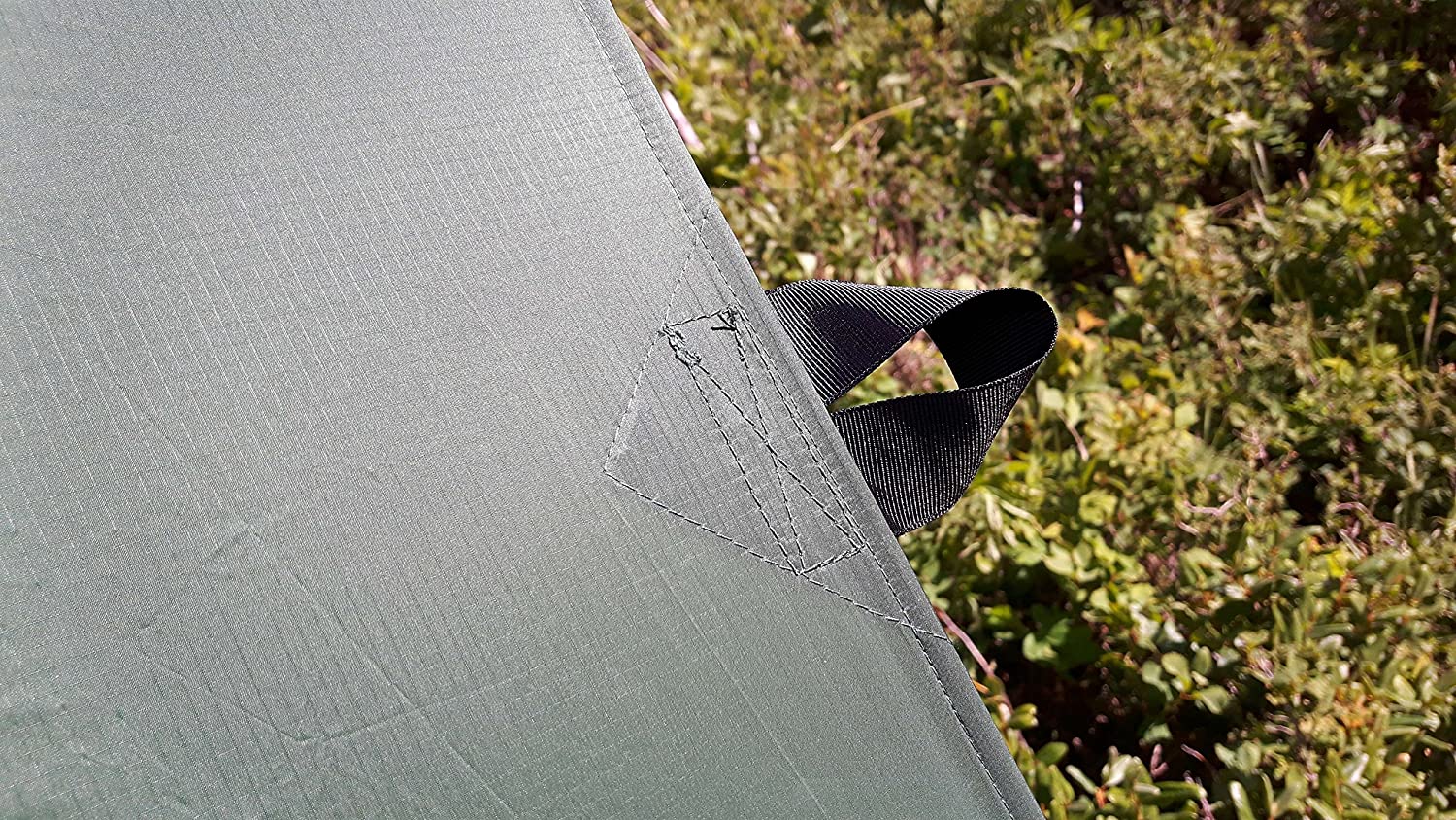 Grey 8' x 10' Ultralight Silnylon Tarp V75258