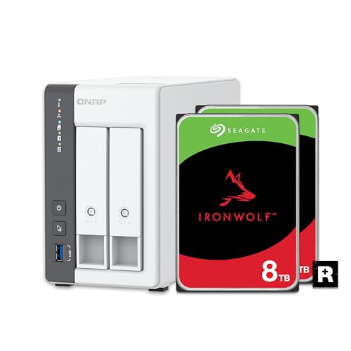 2-Bay 2.5GbE Desktop NAS with 4GB DDR4 RAM I7476