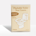 Flushable Travel Toilet Seat Covers | 50 Pack
