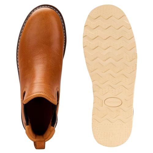 6” Mens Western Work Boots, Soft Toe, Goodyear Welt, Slip on Work Boots Y8217