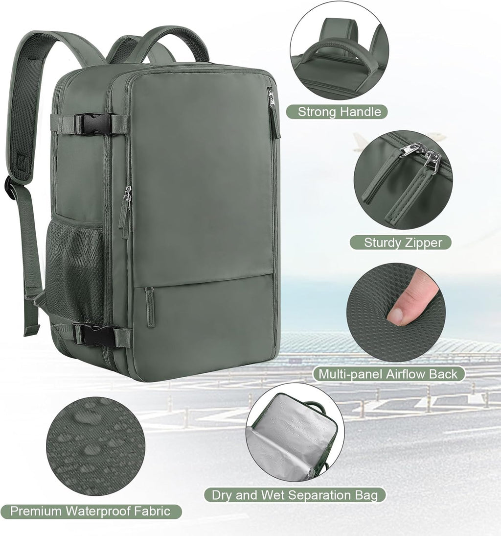 40L Waterproof Laptop Backpack M836