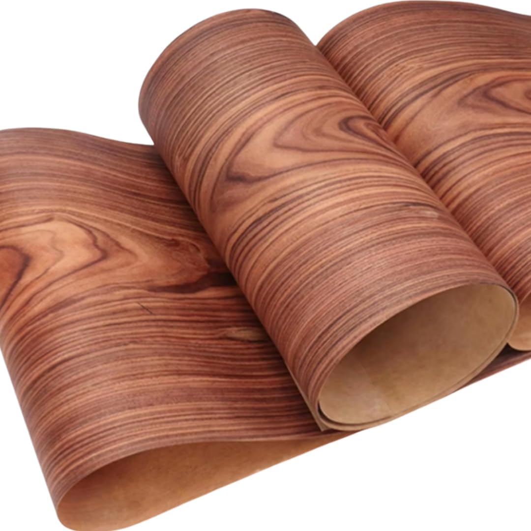 Natural Brazilian Rosewood Veneer Sheets 0.25mm Thick 2.5x0.25M C35586