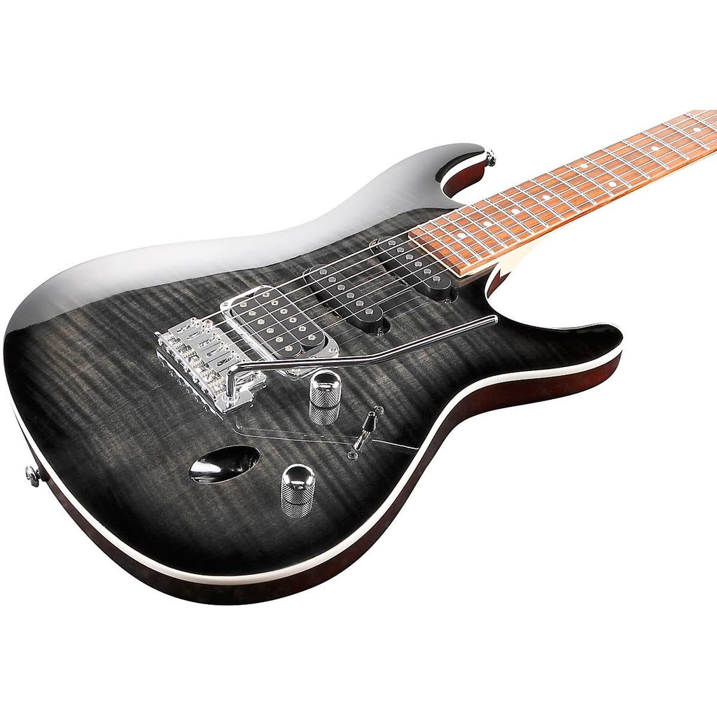 Transparent Gray Burst Electric Guitar S219