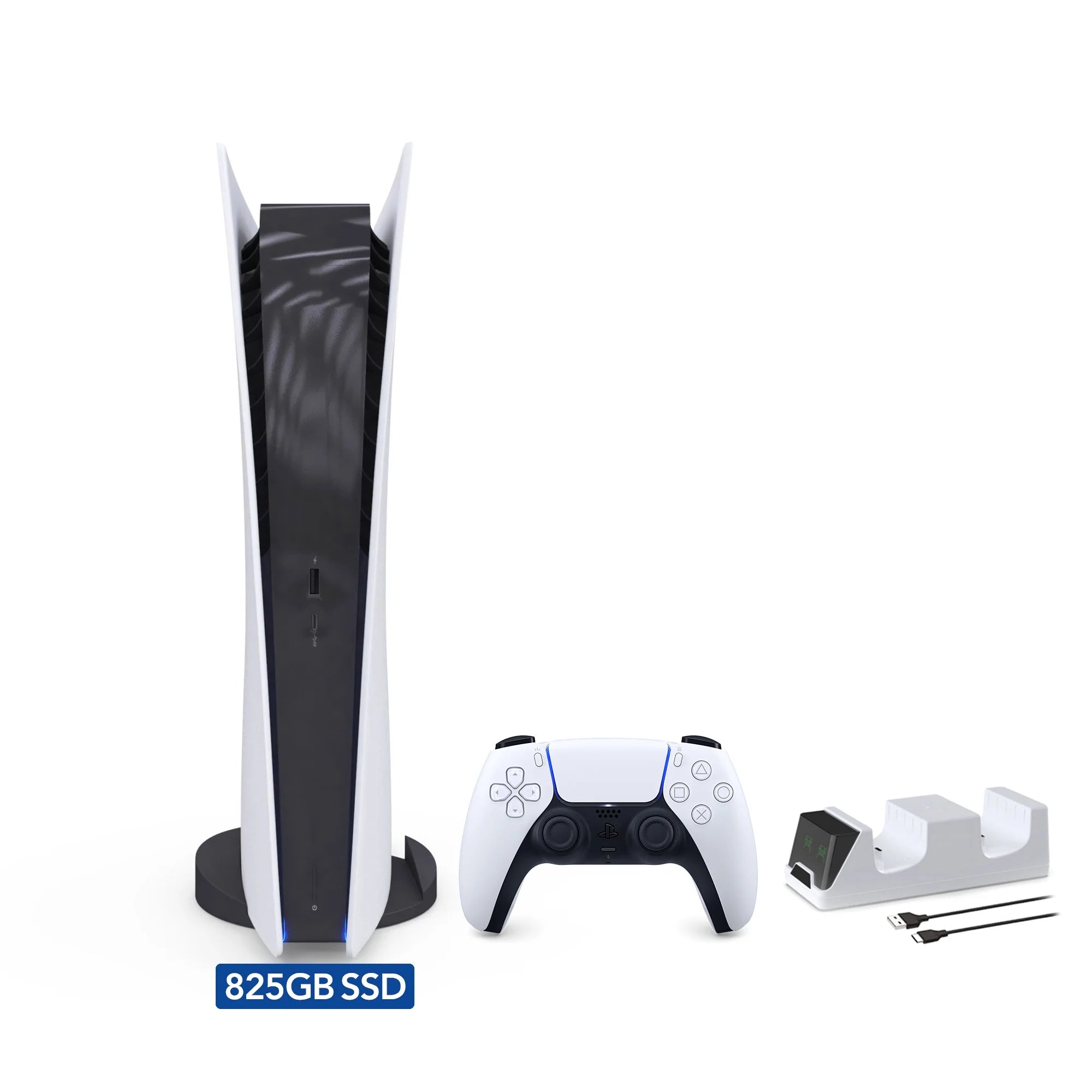 White PS5 825GB Gaming Console R218