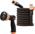 50 FT 3/4 in Expandable Garden Hose with Thumb Spray Nozzle E461197