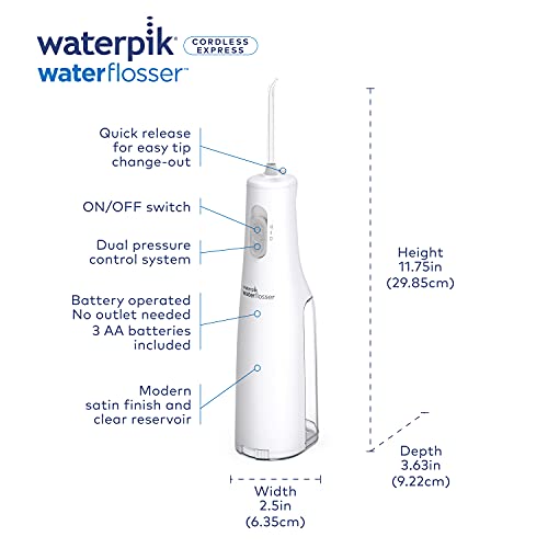 Cordless Battery Operated Portable Water Flosser S3403