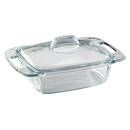 2-Qt Glass Casserole Dish with Lid J765