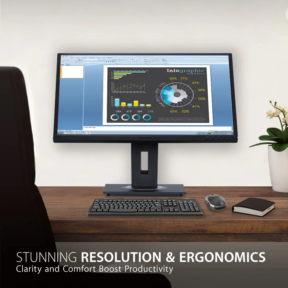 22 Inch IPS 1080p Ergonomic Monitor with HDMI DisplayPort USB S199