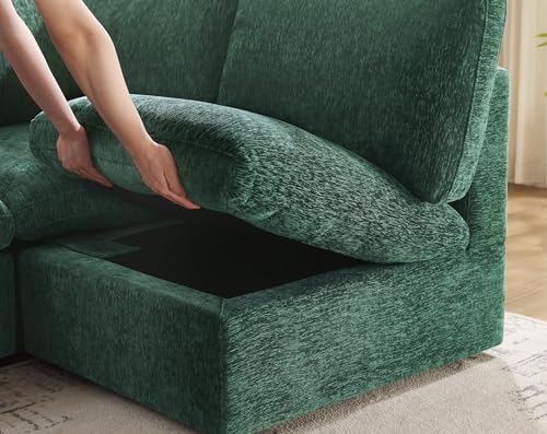 Modular Sectional Sofa with Ottoman U44914