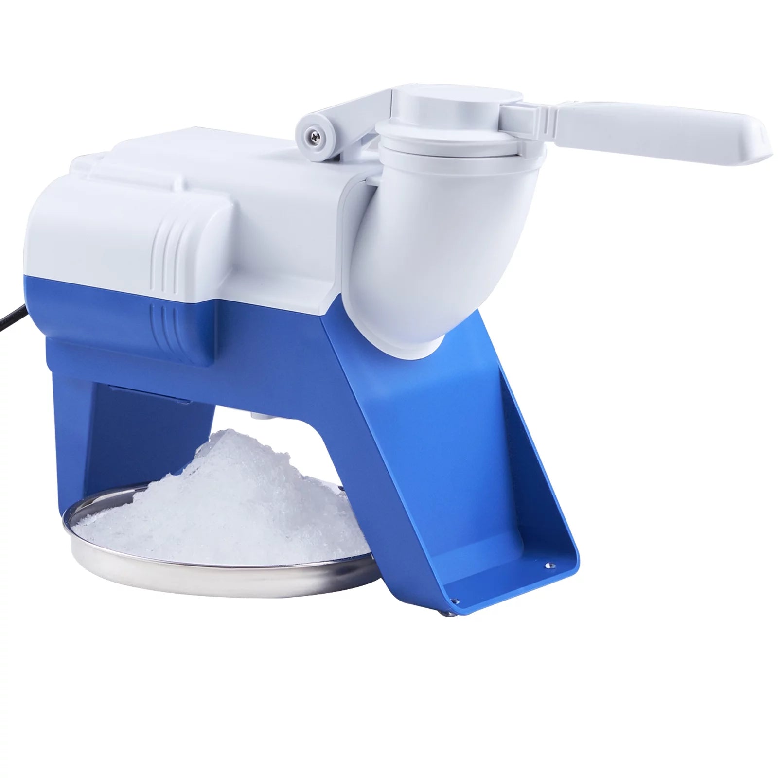 Electric Ice Crusher Machine 176lbs/Hr Snow Cone Maker Shaved Ice 220W H4494