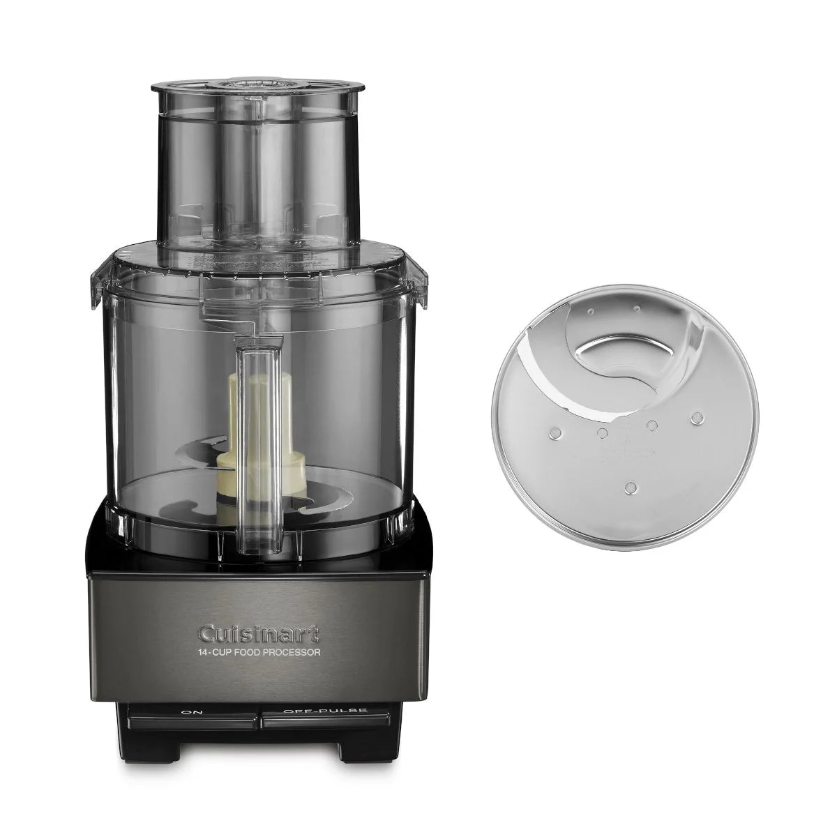 14-Cup Black Stainless Food Processor C525