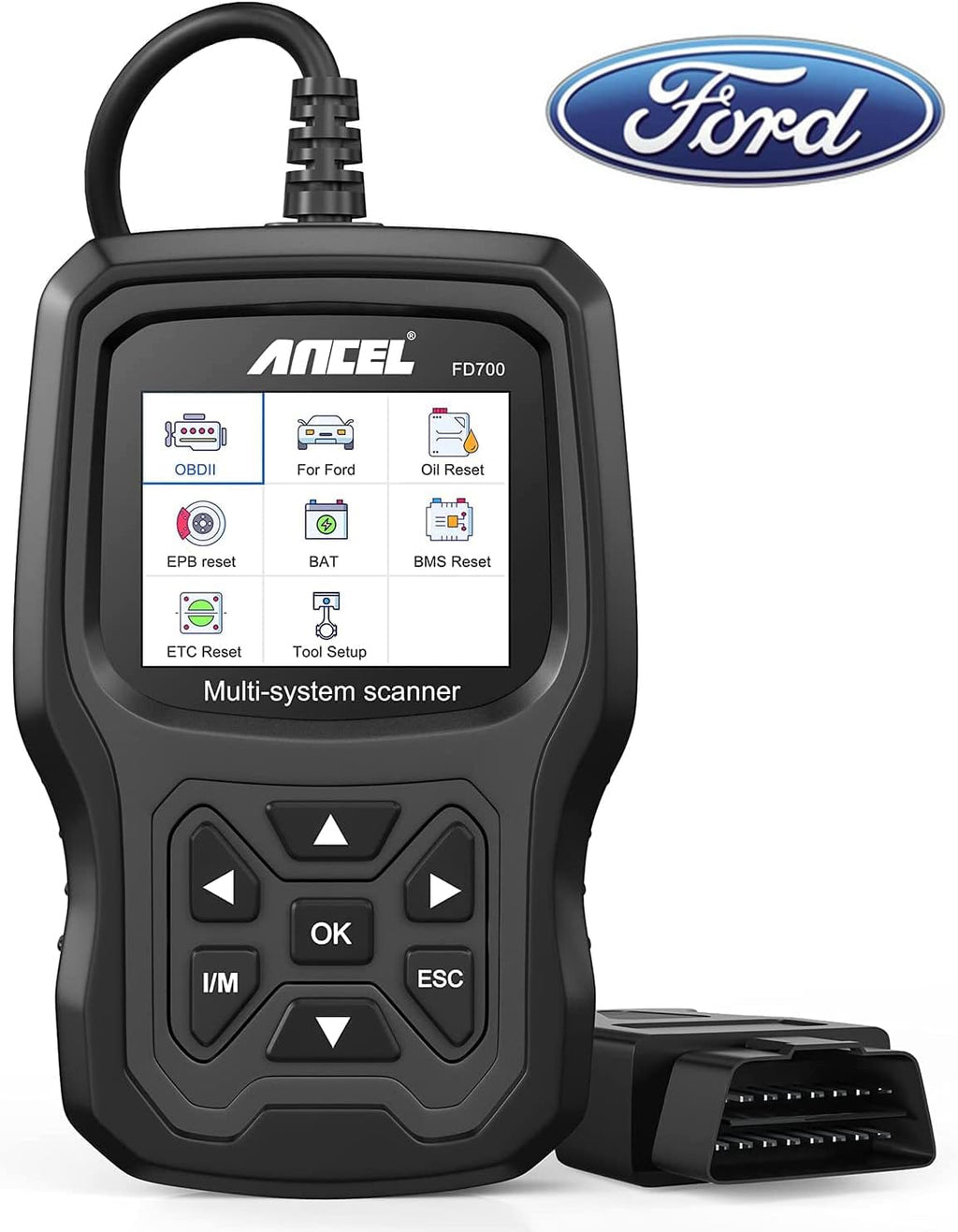 OBD2 Scanner Automotive Code Reader Diagnostic Scan Tool B37522