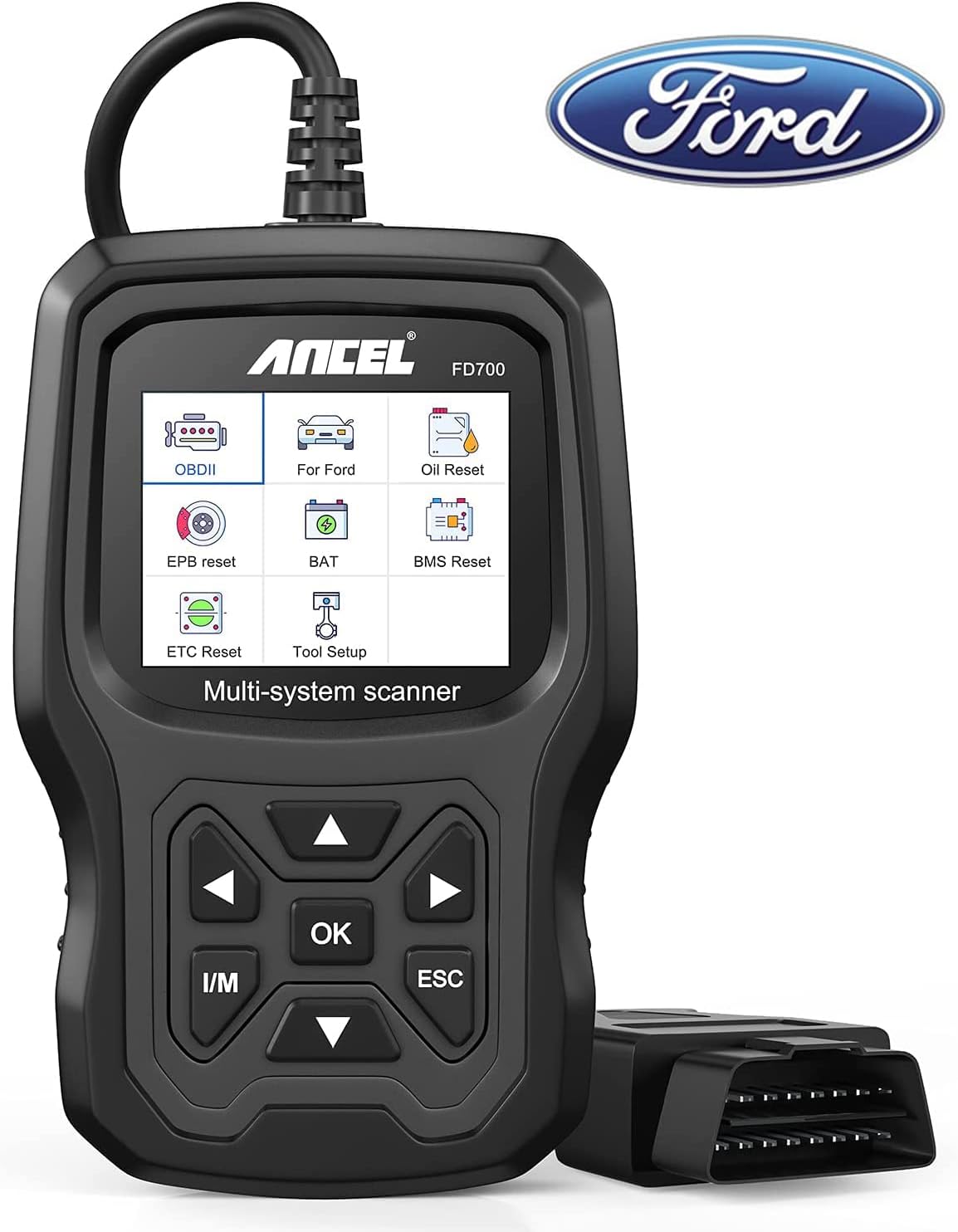 OBD2 Scanner Automotive Code Reader Diagnostic Scan Tool B37522