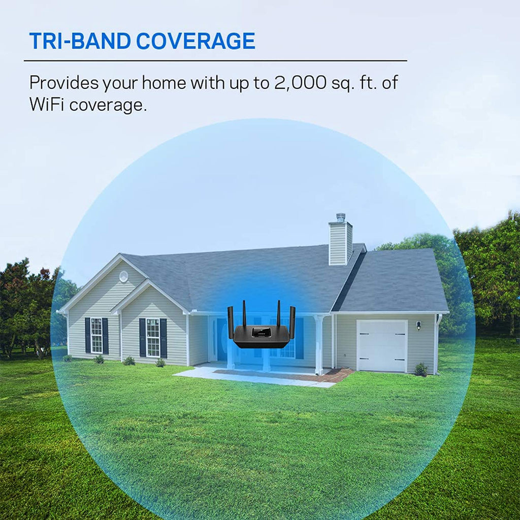 Tri-Band Mesh WiFi Router G462555