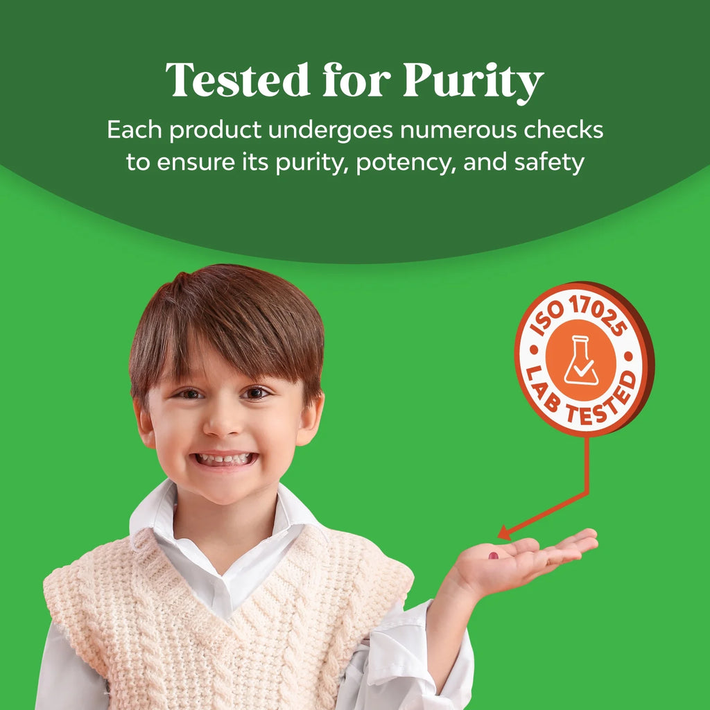 Organic Kids Immune Support Gummies - Vegan Organic Vitamin D Gummies with Vitamin C and Zinc - Gluten Free & Non GMO (120 Servings) R956910