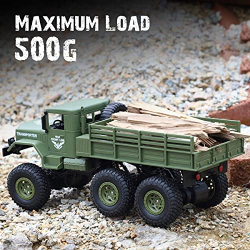 RC Military Truck 4WD 1:18 Scale Remote Control Car W604