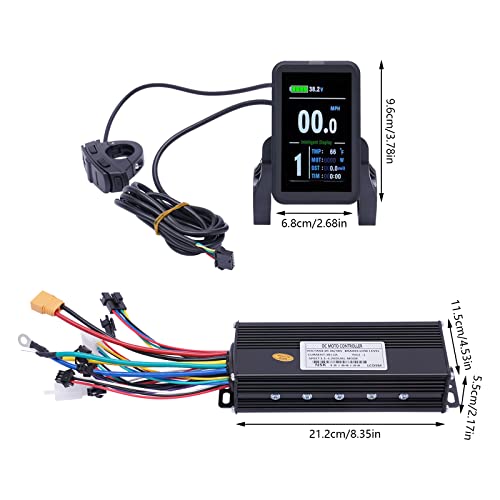 Electric Bicycle Motor Kit with Dual Mode Controller LED Display N486