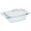 2-Qt Glass Casserole Dish with Lid J765