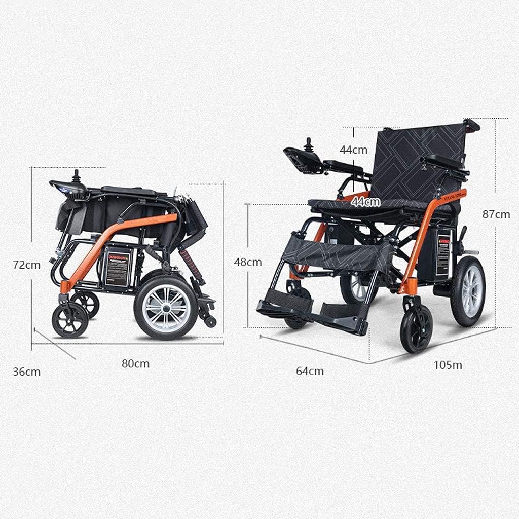 Portable Folding Power Wheelchair with 20Ah Lithium Battery E37558
