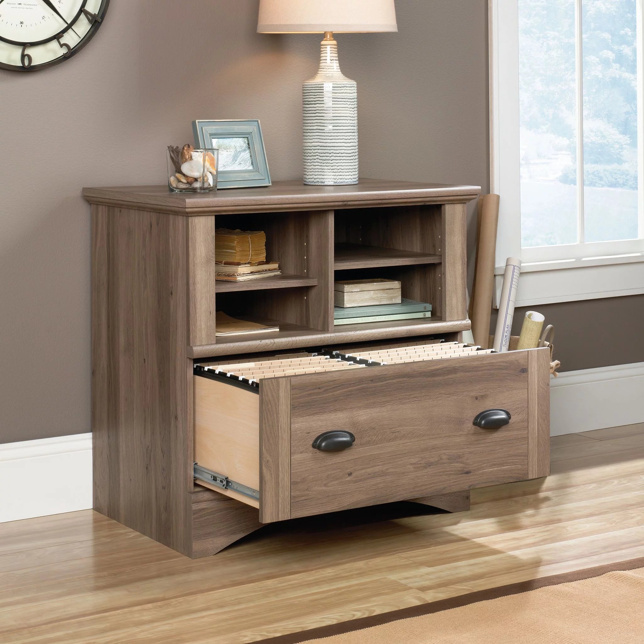 Salt Oak Finish Lateral File I617209