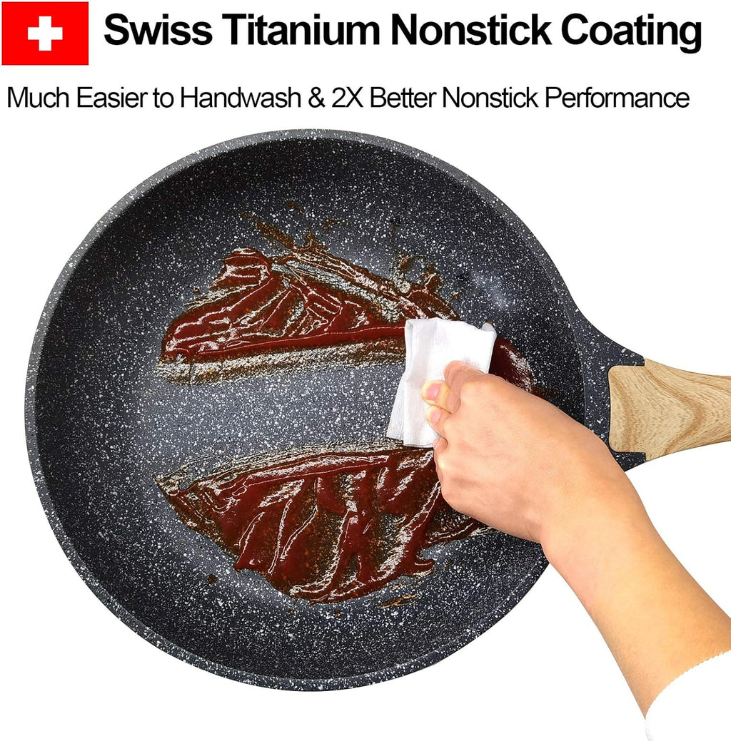 8 Inch Nonstick Granite Skillet Z77721
