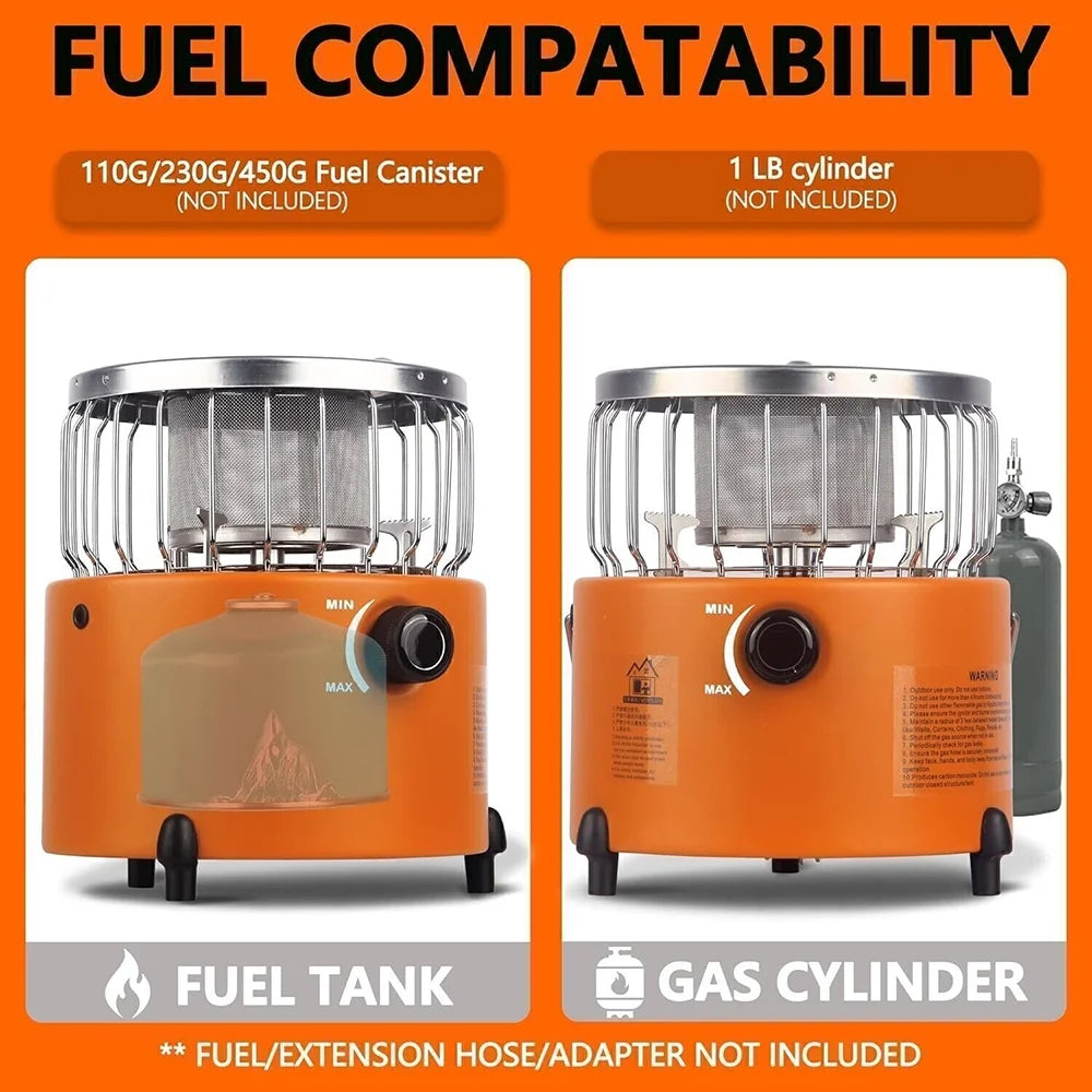 Portable Propane Heater & Stove with Fireproof Gloves I5199
