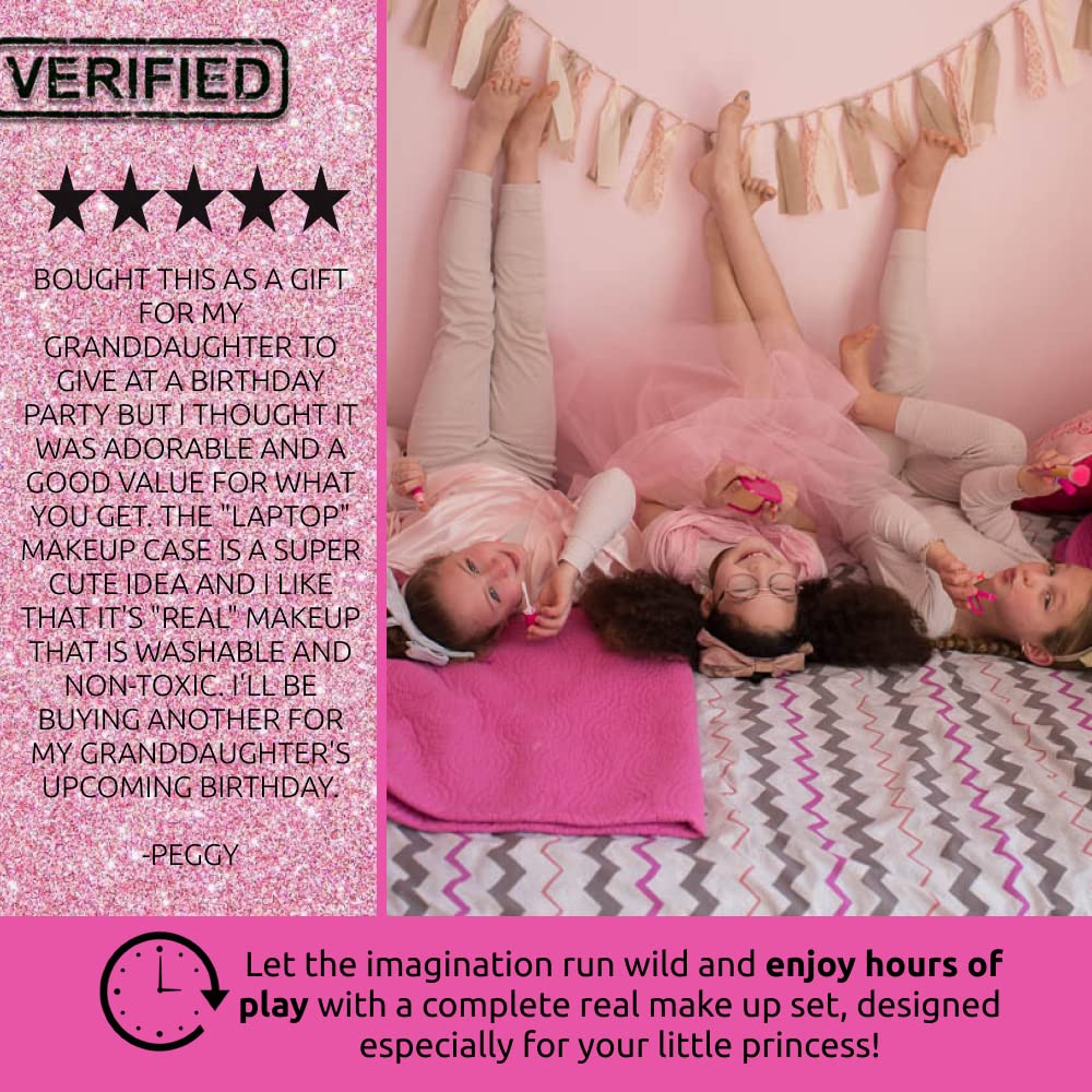 Kids Makeup Kit with Makeup Mirror V41326