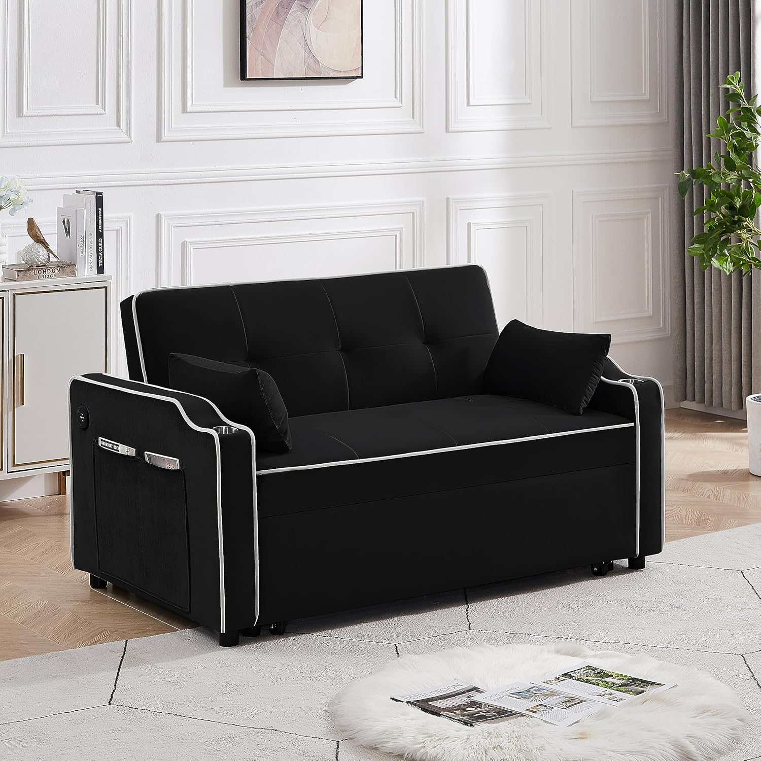 Adjustable Backrest Sofa Bed Y7732