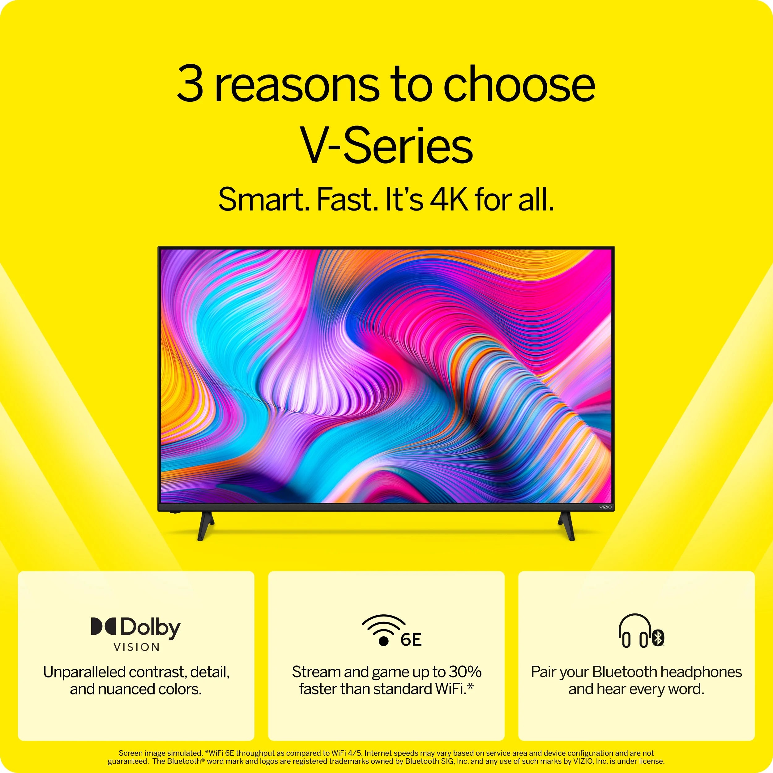 65" Class 4K LED HDR Smart TV U611