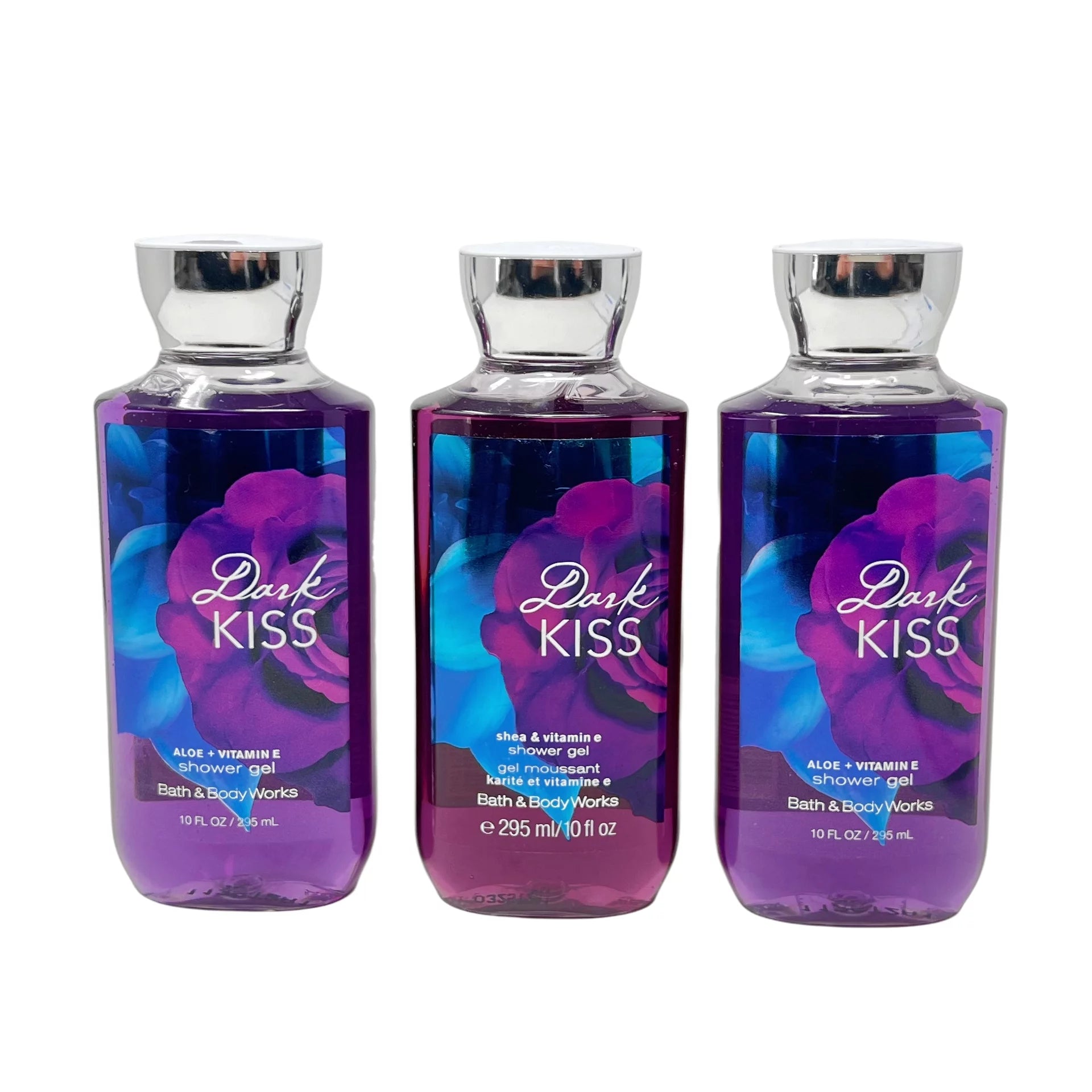 DARK KISS Shower Gel Value Pack Lot of 3 Full Size J662906