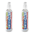 Strawberry-Kiwi Flavored Water-Based Lubricant 4oz - 2 Pack C68381