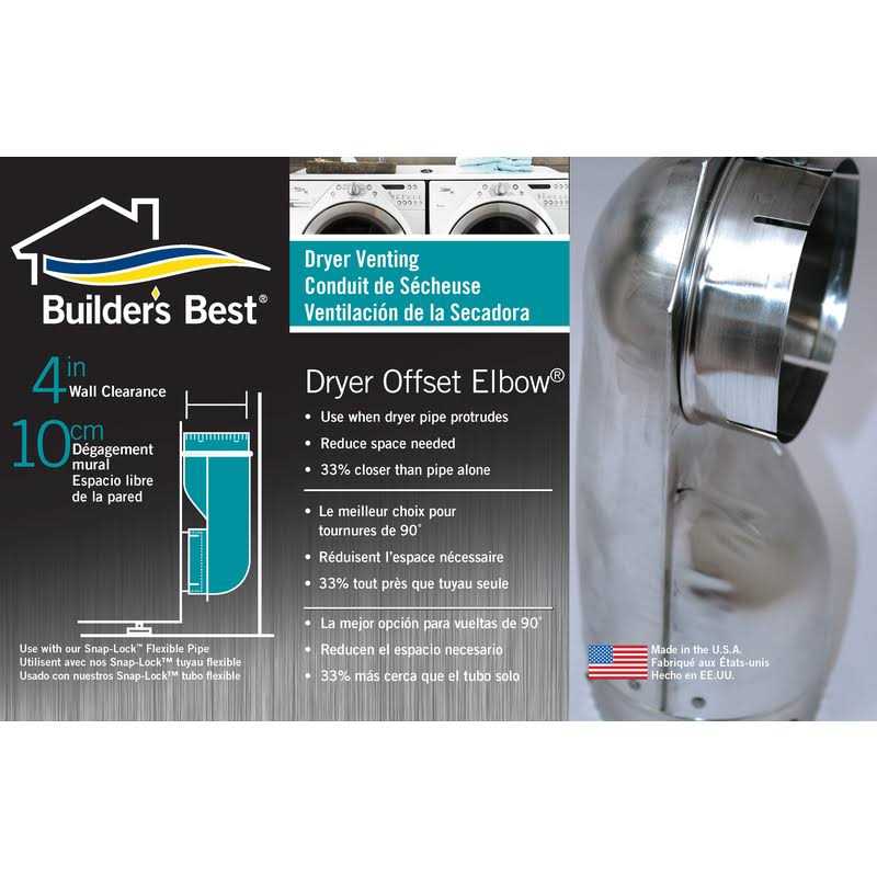Dryer Offset Elbow C305