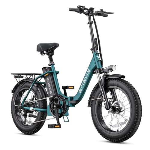 Electric Bike 20'' Fat Tire 52V 13Ah 7 Speed Dual Suspension D2940
