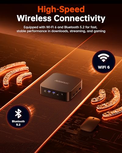 Mini PC Ryzen 7 5700U 32GB DDR4 1TB NVMe SSD S42356