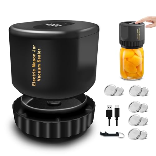 Electric Mason Jar Vacuum Sealer Kit X96704