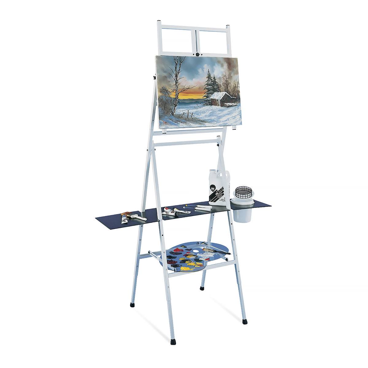 2-in-1 Metal Adjustable Tabletop Easel X192826
