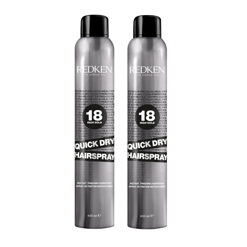 High Hold 18 Quick Dry HairSpray 13.5 oz Pack of 2 Y411