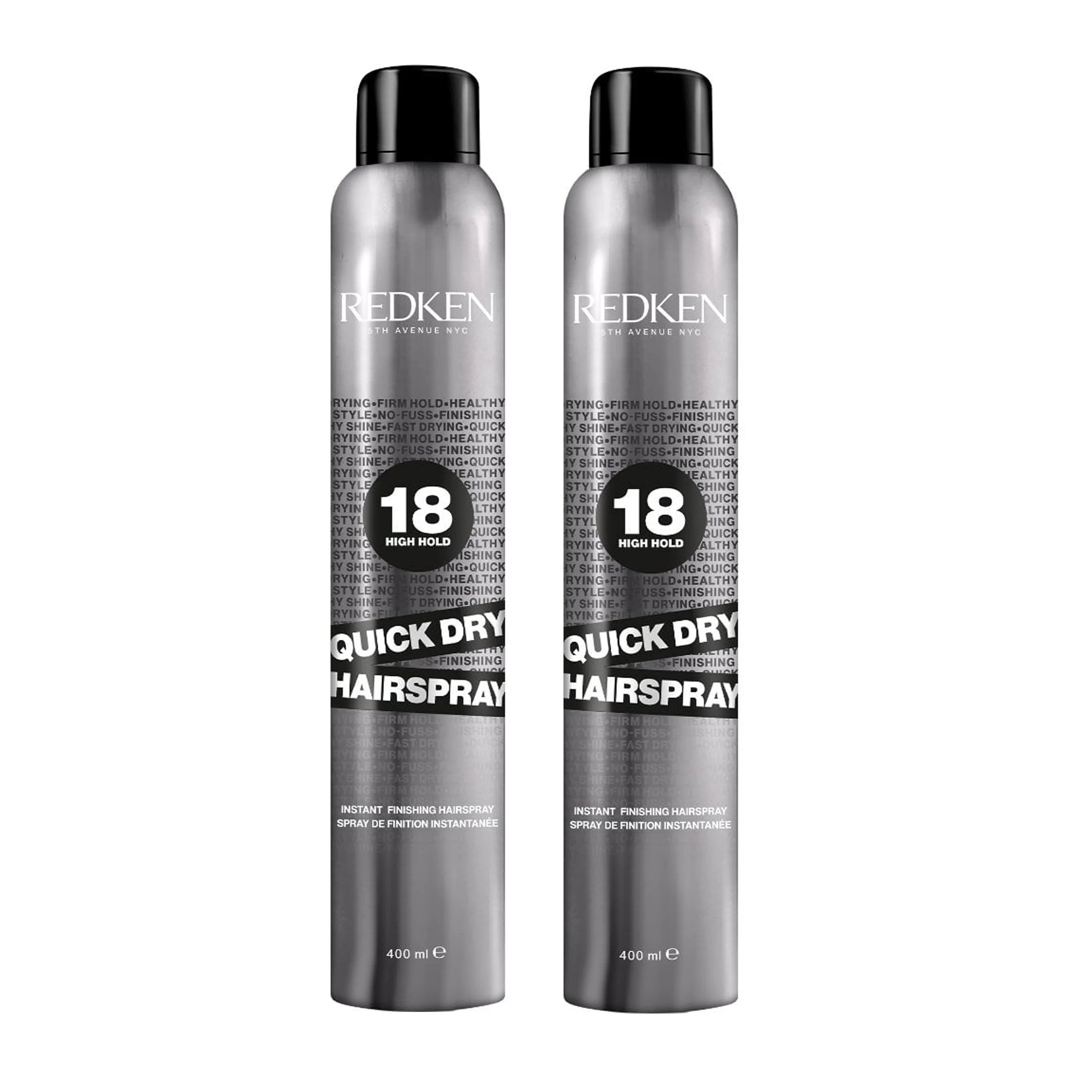 High Hold 18 Quick Dry HairSpray 13.5 oz Pack of 2 Y411