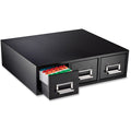 Black Card File Drawers F857
