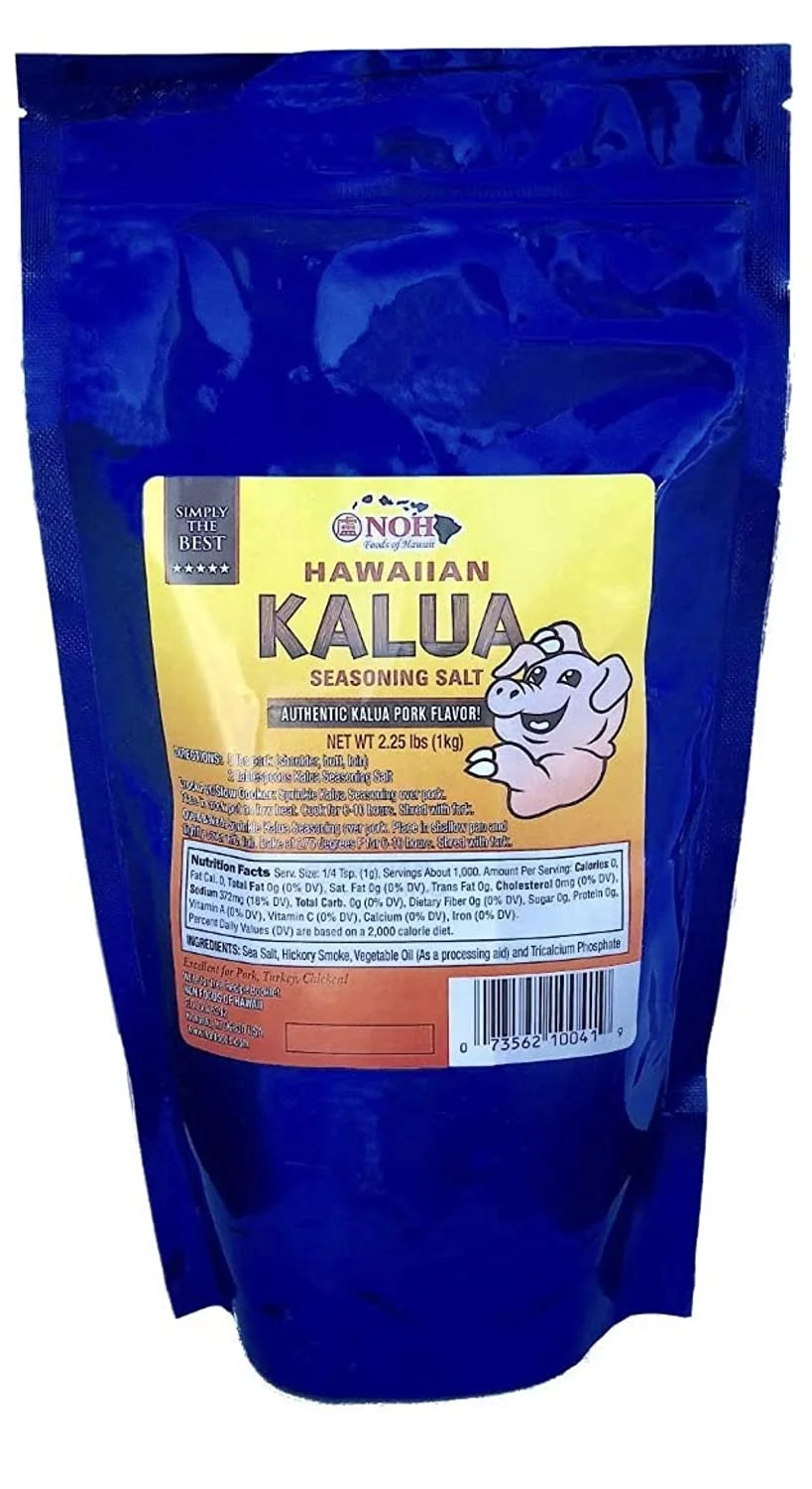 Hawaiian Kalua Pork Seasoning Salt 2.25 Pounds P140