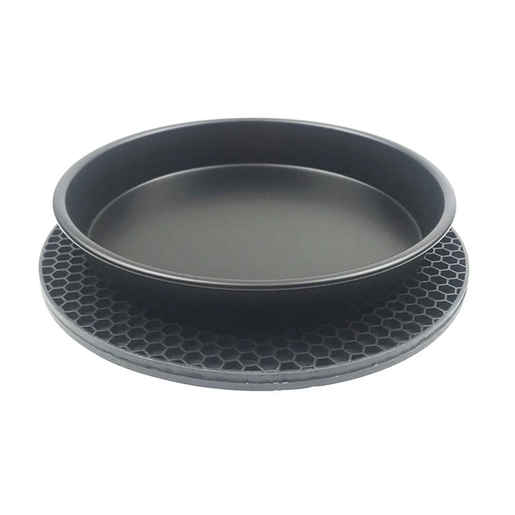 10Pcs Air Fryer Accessory Kit with Baking Pan Rack Pizza Tray W750
