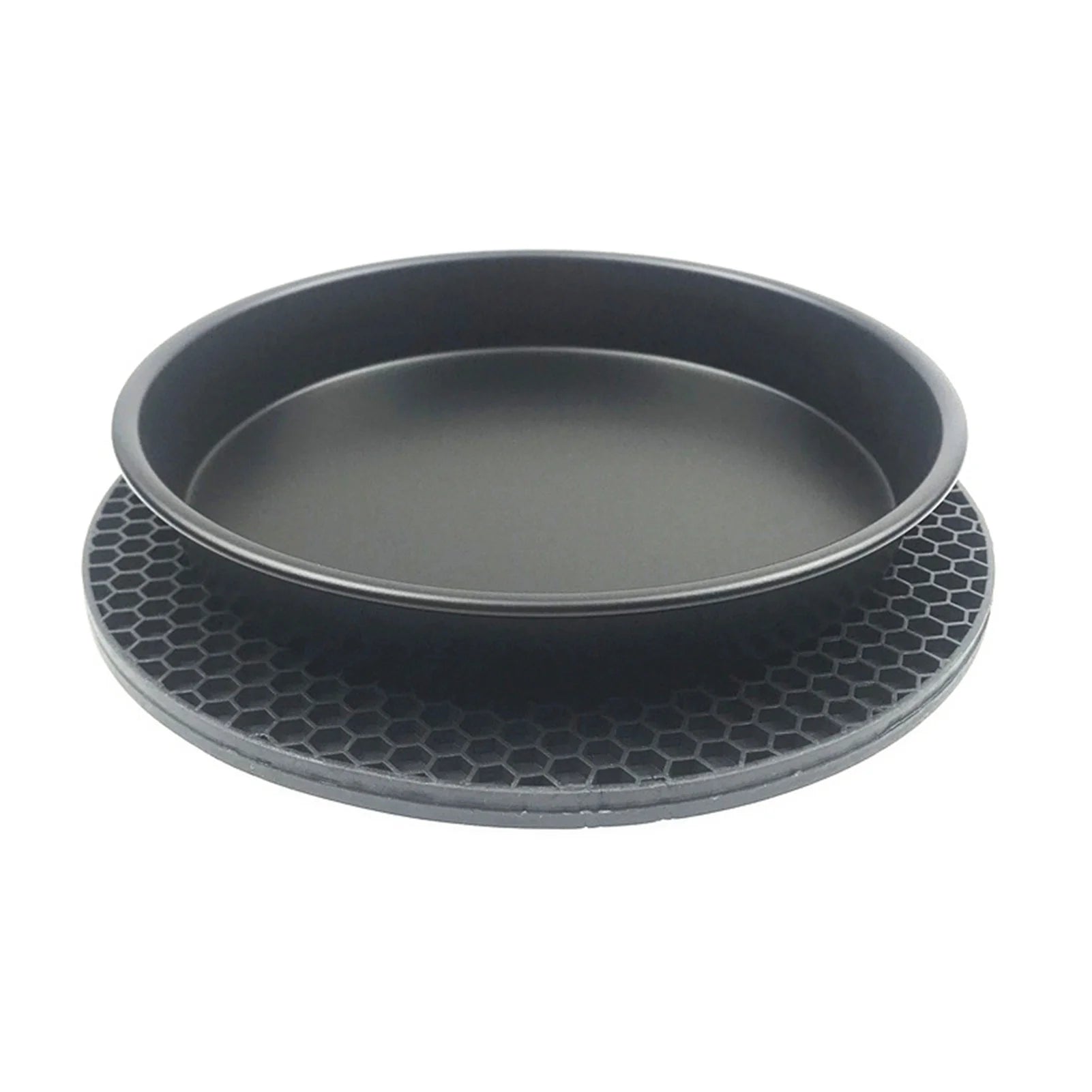 10Pcs Air Fryer Accessory Kit with Baking Pan Rack Pizza Tray W750