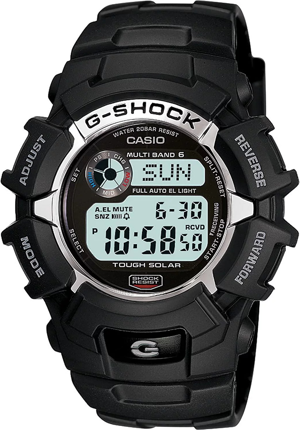 Solar Atomic Digital Sports Watch D356186