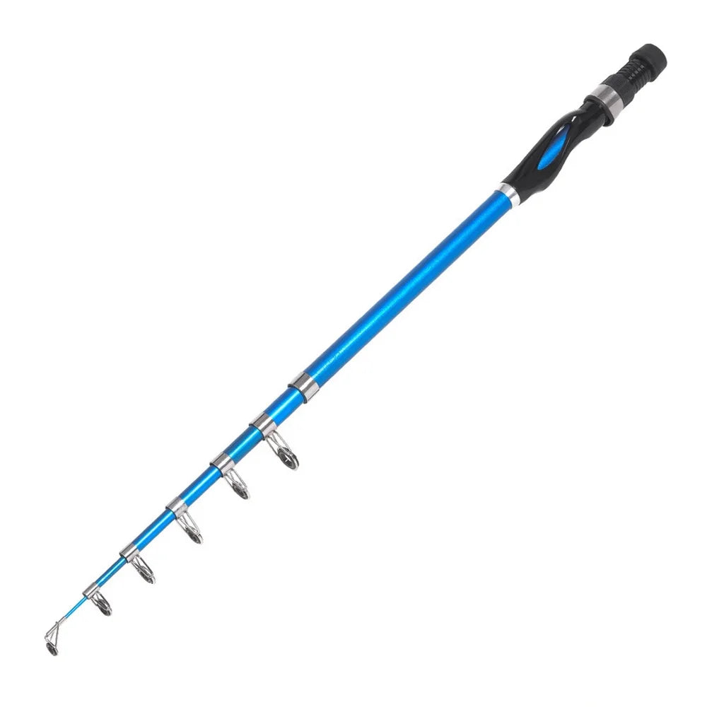 1.5m Telescopic Fishing Rod Reel Set with Storage Bag F79597